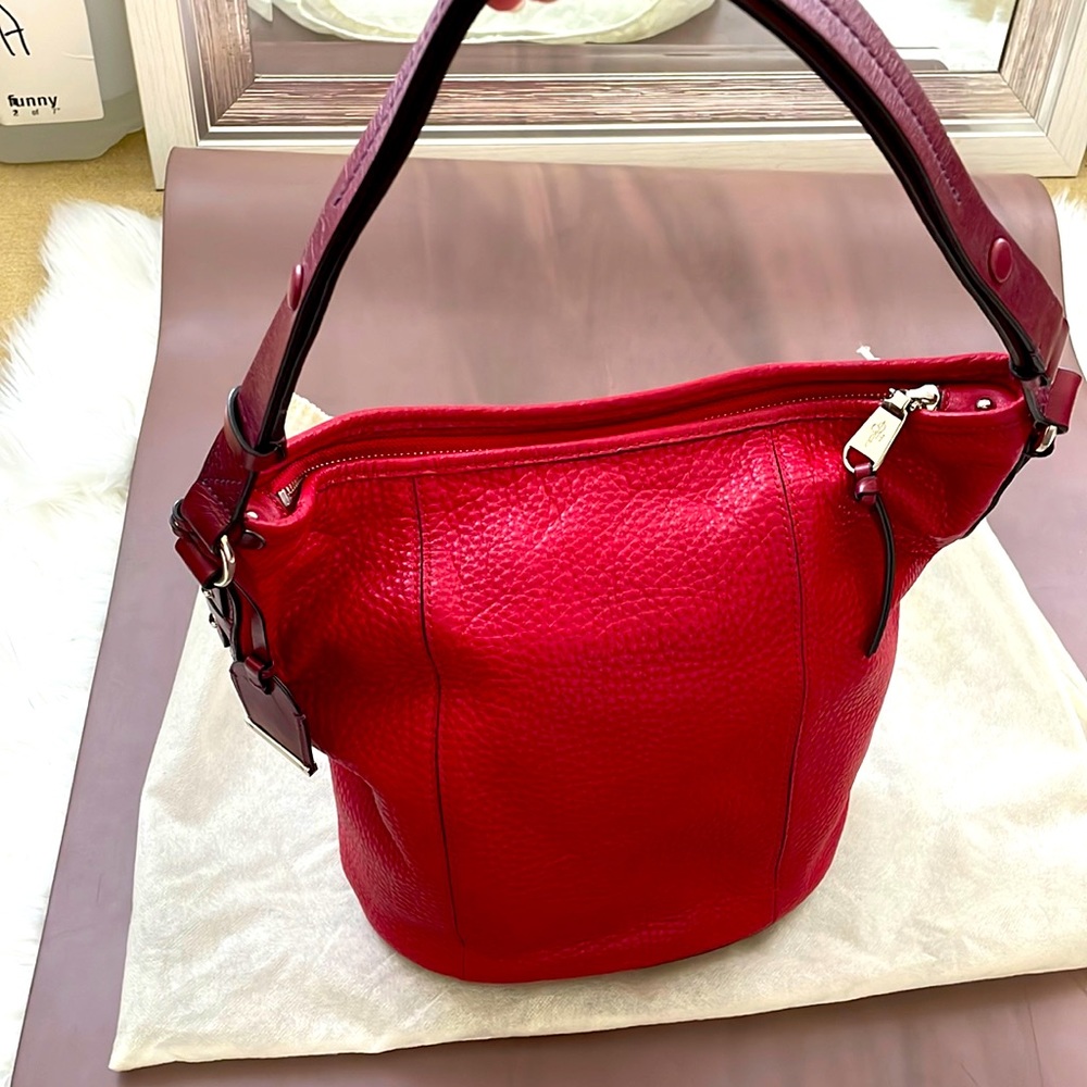 Vintage Cole Hann Red Leather Purse